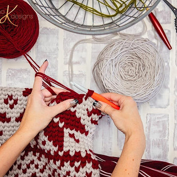Holiday Fair Isle Rug