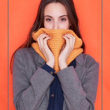 Paintbox Yarns Snowdrift Cowl Knitting Pattern