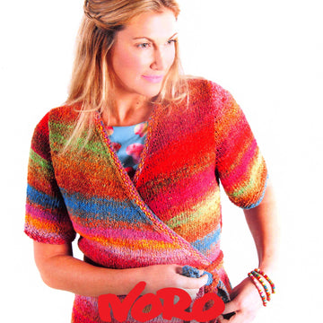 Noro Kimono Cardigan Knitting Pattern