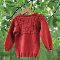 Valley Yarns Copper Penny Child's Pullover Knitting Pattern