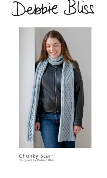 Debbie Bliss Chunky Scarf Knitting Pattern