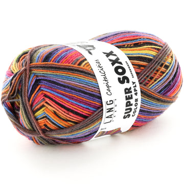 Lang Super Soxx 901 - Capital Cities Yarn - Wool 4 Ply