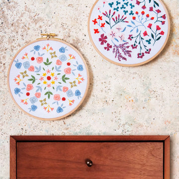 DMC The Forester’s Wall Cross Stitch Embroidery and Punch Needle Pattern Book