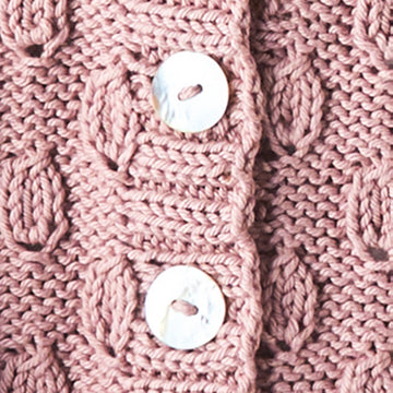 Sirdar Leaf Cardigan and Pullover Knitting Pattern