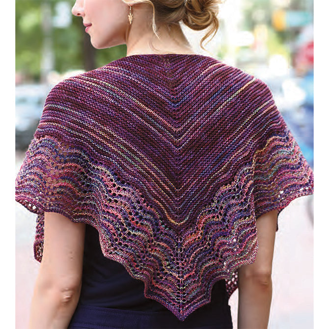 Malabrigo Minetta Wrap Knitting Pattern