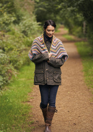 Wave Shawl Wrap Knitting Pattern