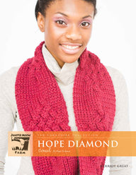 Hope Diamond Cowl Knitting Pattern