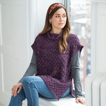 Malabrigo Book 17 Cape Crochet Pattern