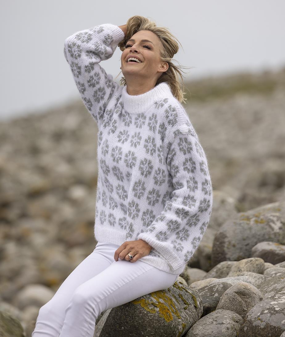 Blome Sweater in Viking of Norway Alpaca Bris PDF