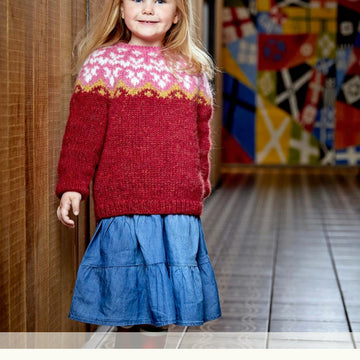 Lopi Liljulag Jumper Knitting Pattern