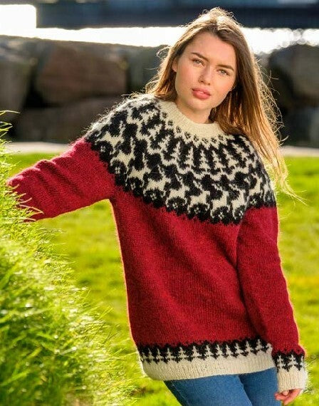 Hreindyr Sweater Jumper Knitting Pattern