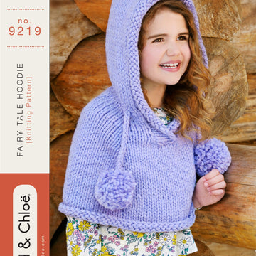 Fairy Tale Hoodie Cape Knitting Pattern