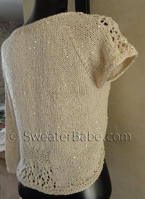 #133 High Low Glamorous Top-Down Cardigan