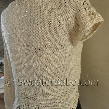 #133 High Low Glamorous Top-Down Cardigan