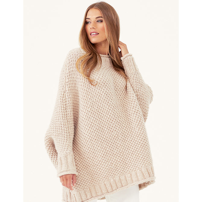 Rowan 12 Poncho Cape Knitting Pattern