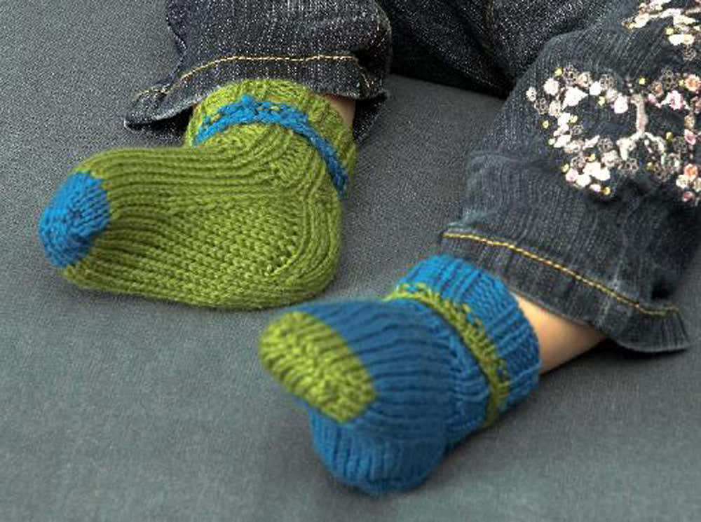 Toddler Socks Knitting Pattern