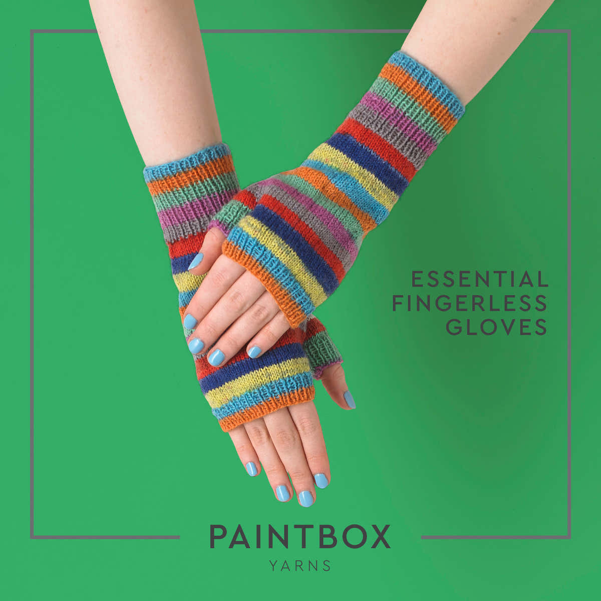 Paintbox Yarns Essential Fingerless Gloves PDF