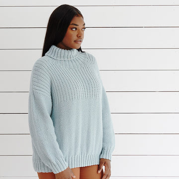 Debbie Bliss Rib Yoke Sweater Knitting Pattern
