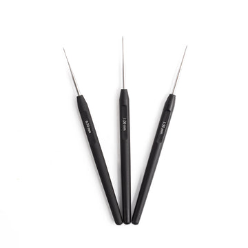 KnitPro Steel Gold Tip Soft-Handle Crochet Hook