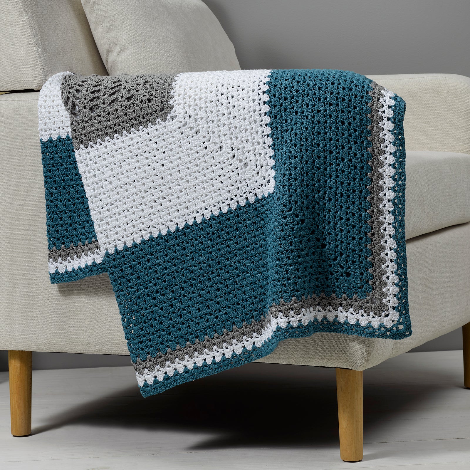 Tahki Yarns Havens Crochet Blanket Wrap Pattern Pattern