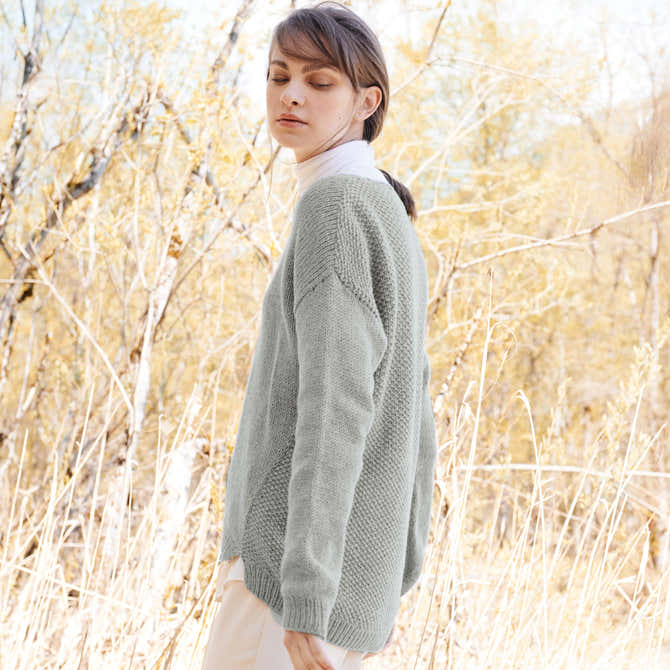 Lana Grossa Pullover Jumper Knitting Pattern