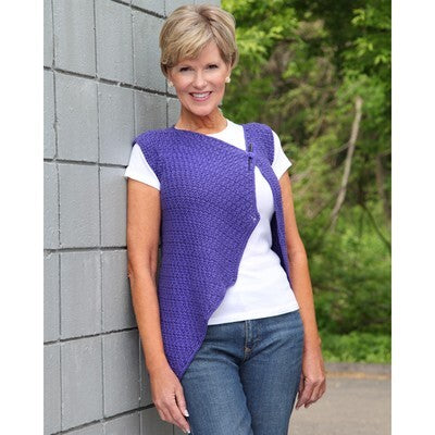 Valley Yarns Proclus Vest Crochet Pattern