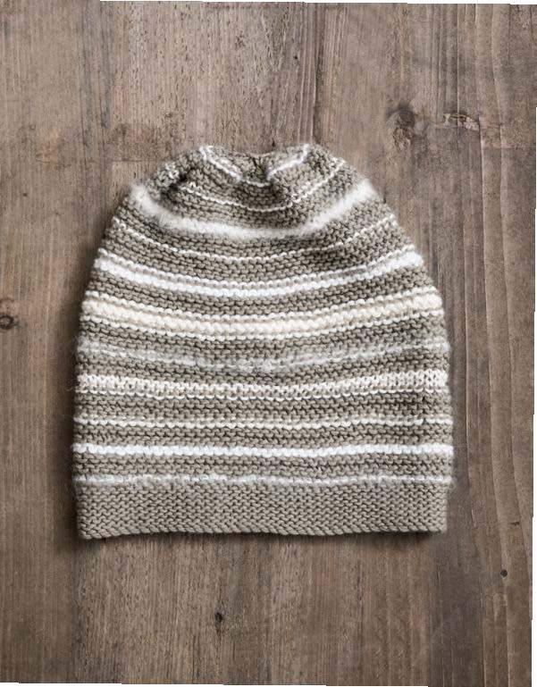 Quintessential Slouch Hat in Blue Sky Fibers Skinny Cotton, Alpaca Silk, Brushed Suri, Extra & Suri Merino -