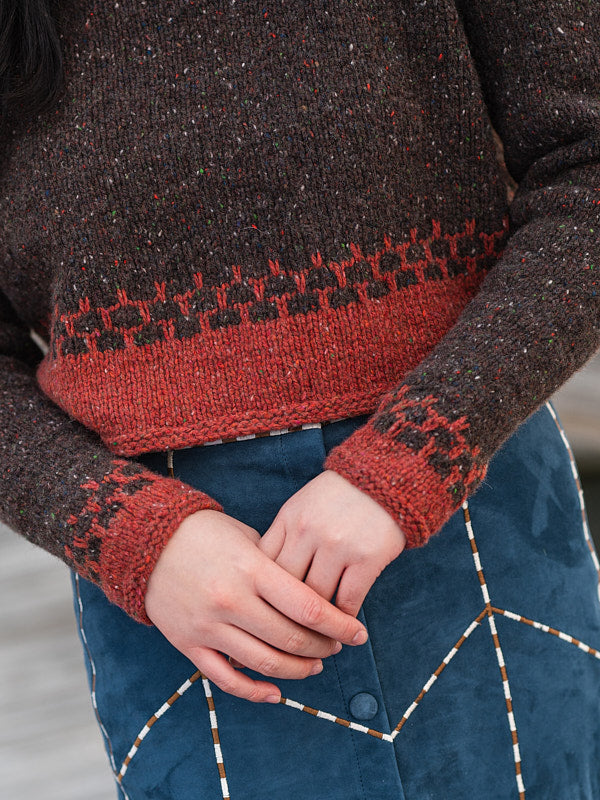 Cassatt Sweater Jumper Knitting Pattern