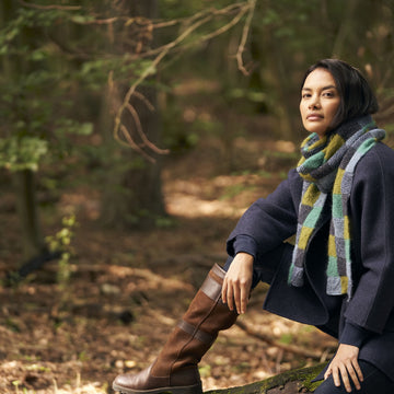 Patchwork Scarf Knitting Pattern