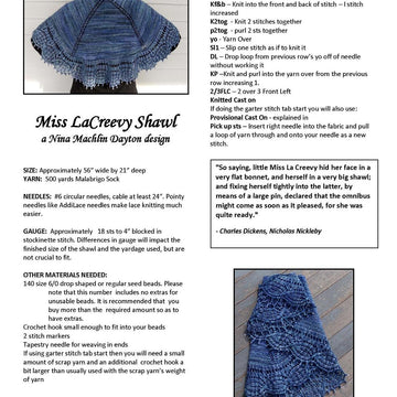 Miss LaCreevy Shawl