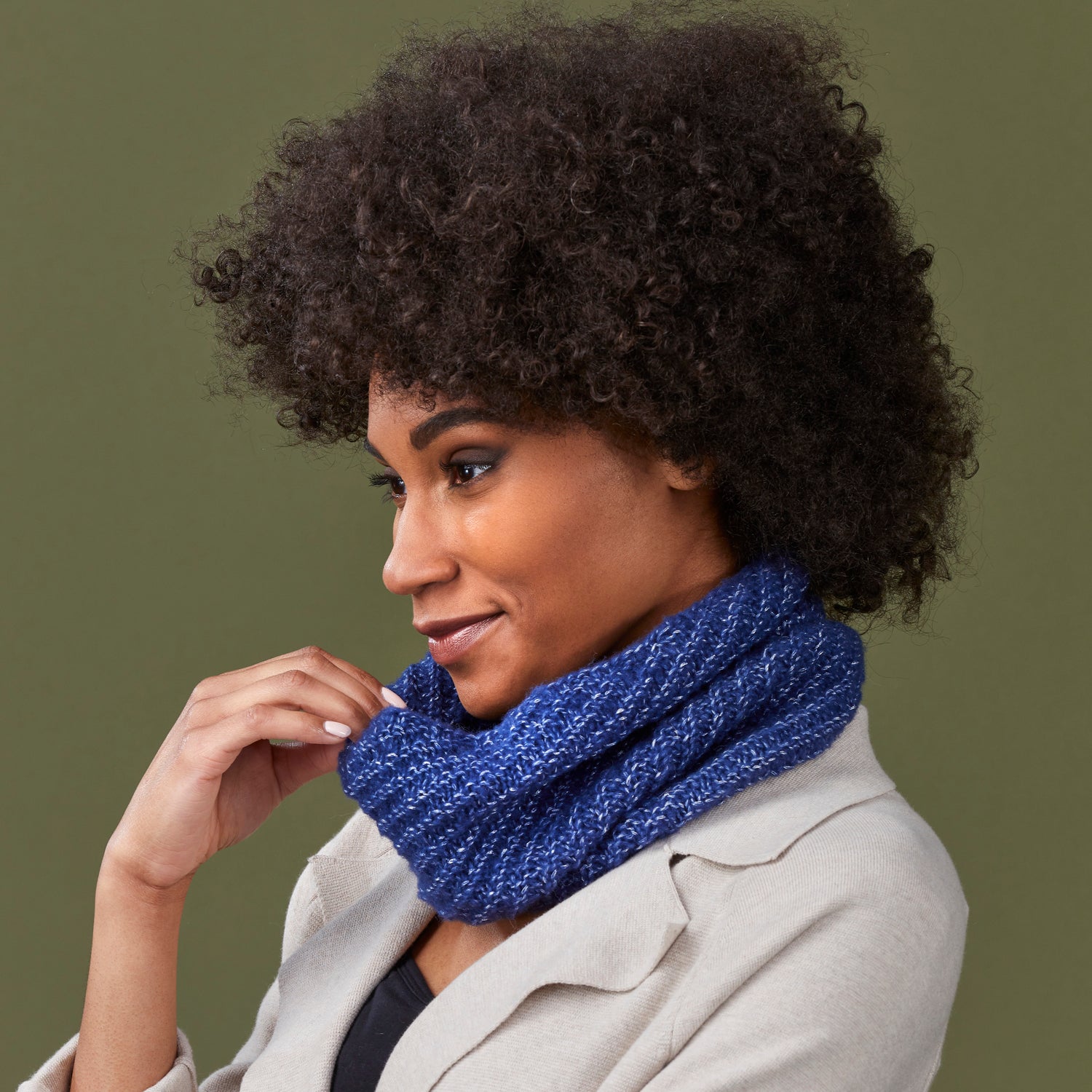 Stacy Charles Fine Yarns Piper Cowl Knitting Pattern