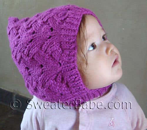 #91 Fancy Stitch Pixie Baby Hat