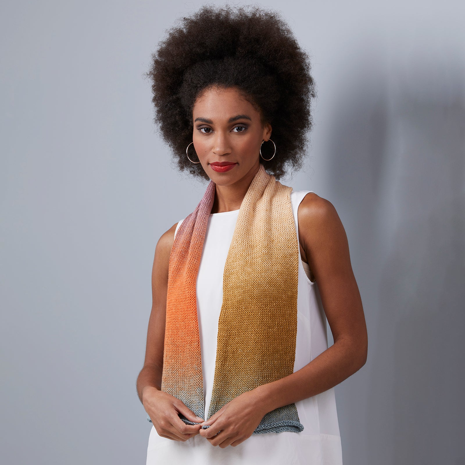 Sesia Moira Scarf Knitting Pattern