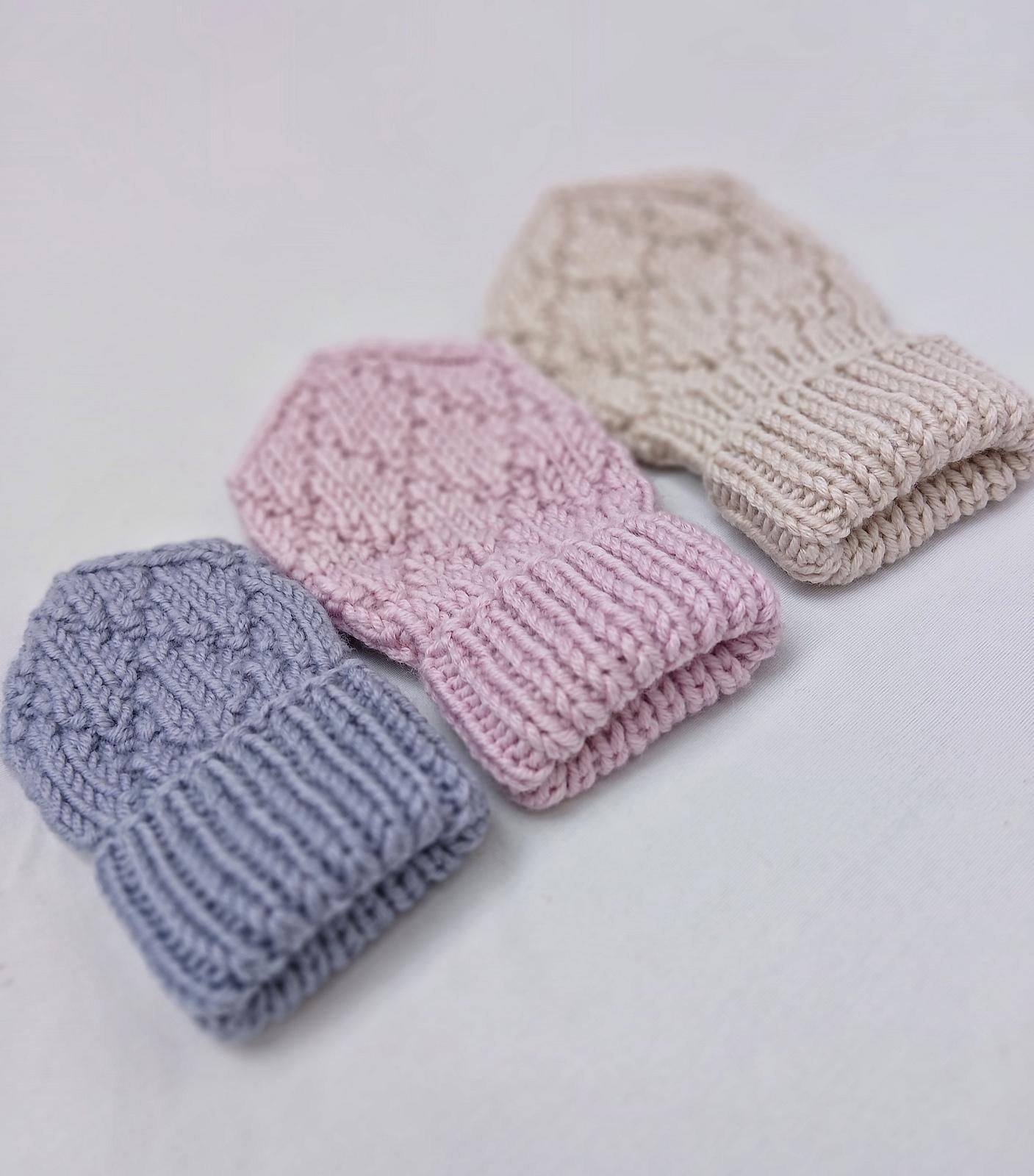 Harlequin Baby Mittens