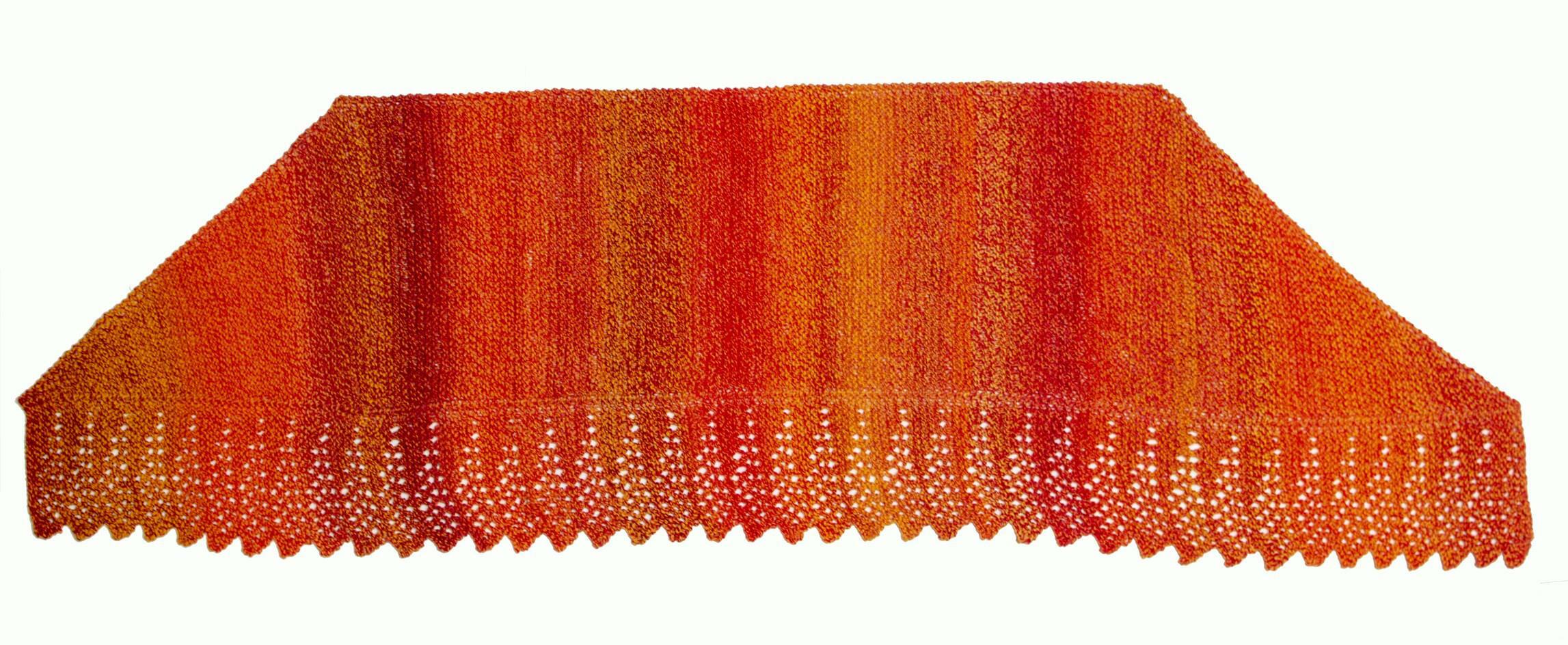 Cascade Yarns W Solar Wave Shawl Wrap Knitting Pattern