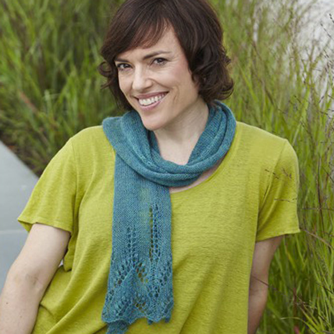 Valley Yarns Fruits Of The Forest Scarf Knitting Pattern