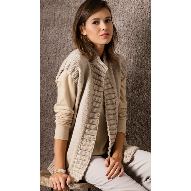 String Beacon Hill Vest Waistcoat Knitting Pattern