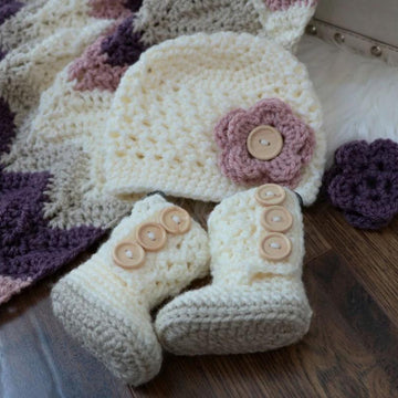 Dusty Rose Baby Set