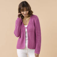 Tahki Yarns Bethel Cardigan Knitting Pattern