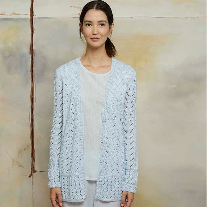 Lang 267-20 Cardigan Knitting Pattern