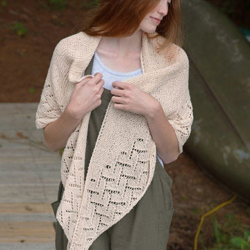 Berroco Rockport Shawl Wrap Knitting Pattern