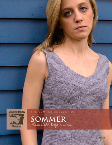 Sommer Sleeveless Top in Juniper Moon Zooey - PDF