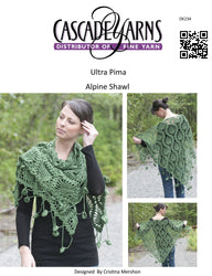 Cascade Yarns DK Alpine Shawl Crochet Pattern