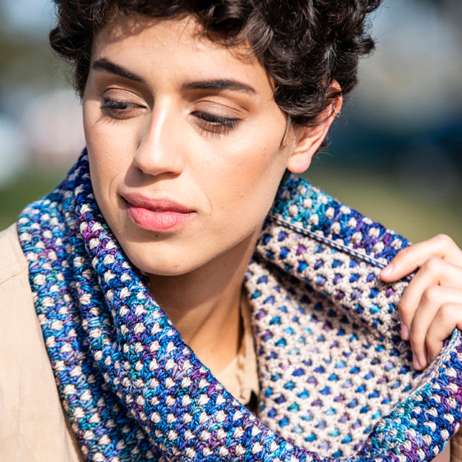 Malabrigo Dotty Cowl Crochet Pattern