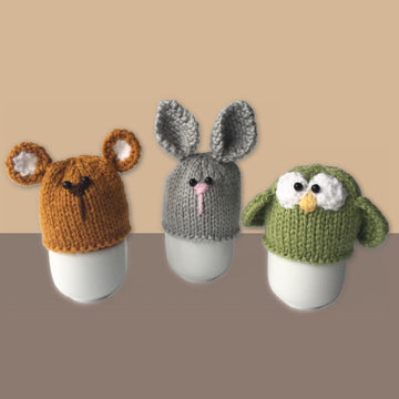 Forest Animals Egg Cosies