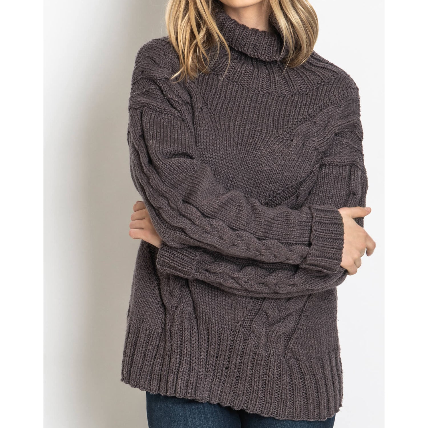 Blue Sky Fibers Solway Sweater Jumper Knitting Pattern