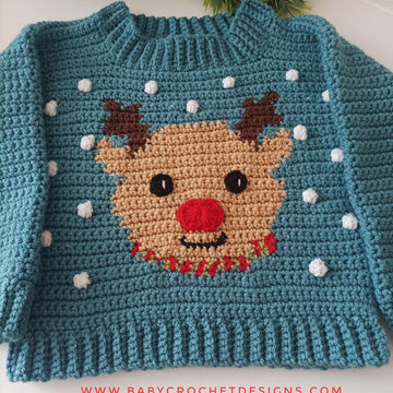 Little Reindeer Jumper