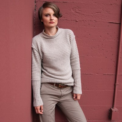 Shibui Knits Ridge Jumper Knitting Pattern