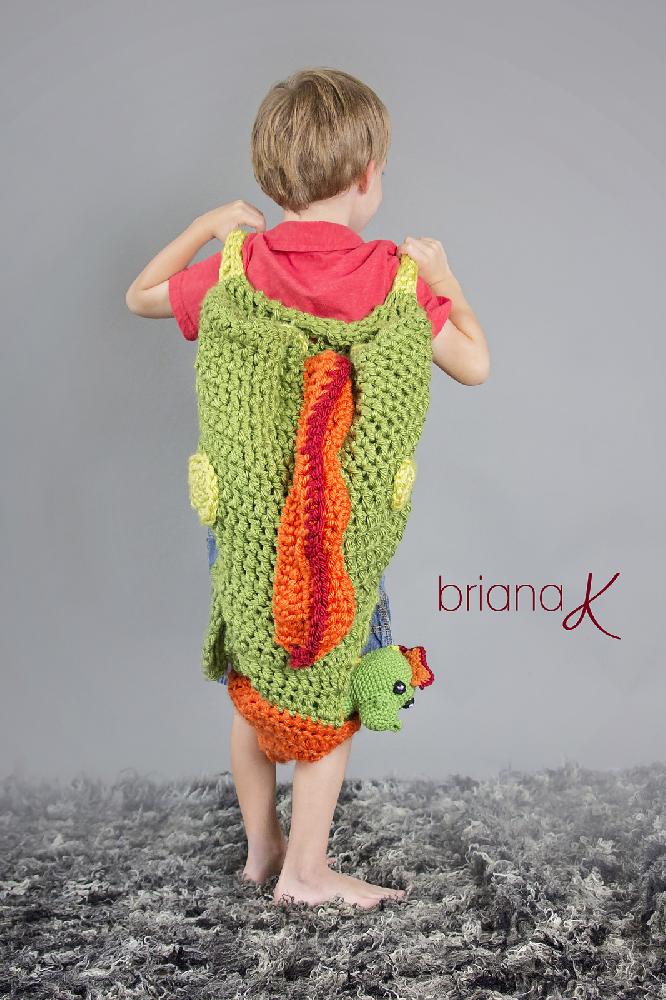 Dragon Tail Blanket and Buddy