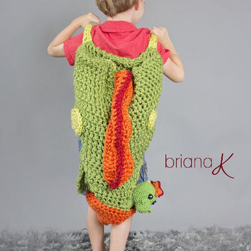 Dragon Tail Blanket and Buddy